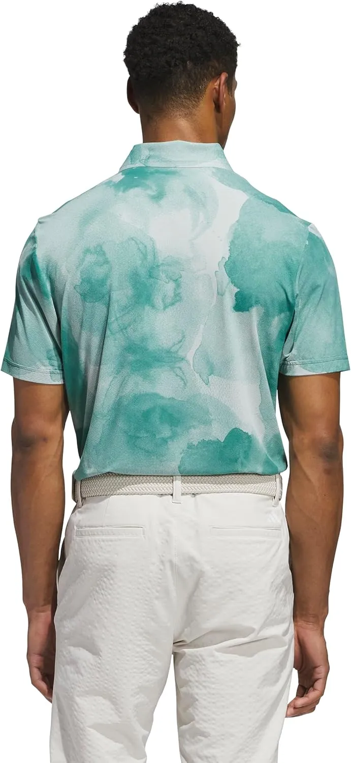 adidas Men's Ultimate365 Tour Printed Cool Feeling Polo Shirt