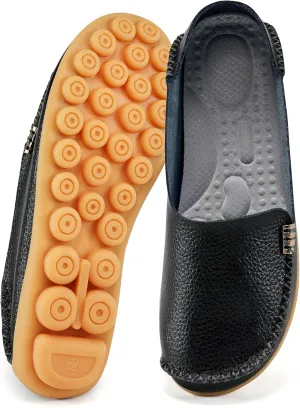Alicegana Loafers for Women Shoes Casual: Slip on Flat Shoes Ladies Comfortable Dressy Moccasins Driving Penny Loafers