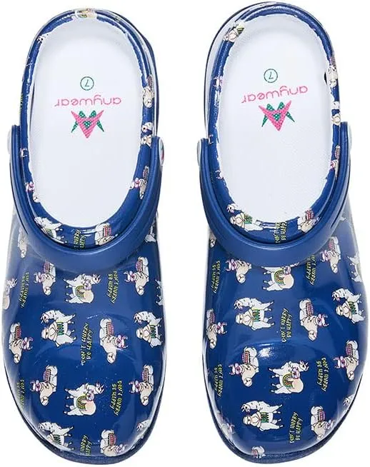 Anywear Zone Nursing Clogs for Women and Men - Lightweight Slingback Non-Slip Work Shoes with Exceptional EVA Cushioning, Ventilated Insoles