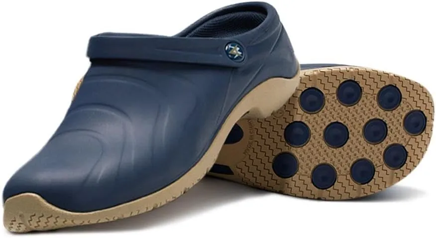 Anywear Zone Nursing Clogs for Women and Men - Lightweight Slingback Non-Slip Work Shoes with Exceptional EVA Cushioning, Ventilated Insoles