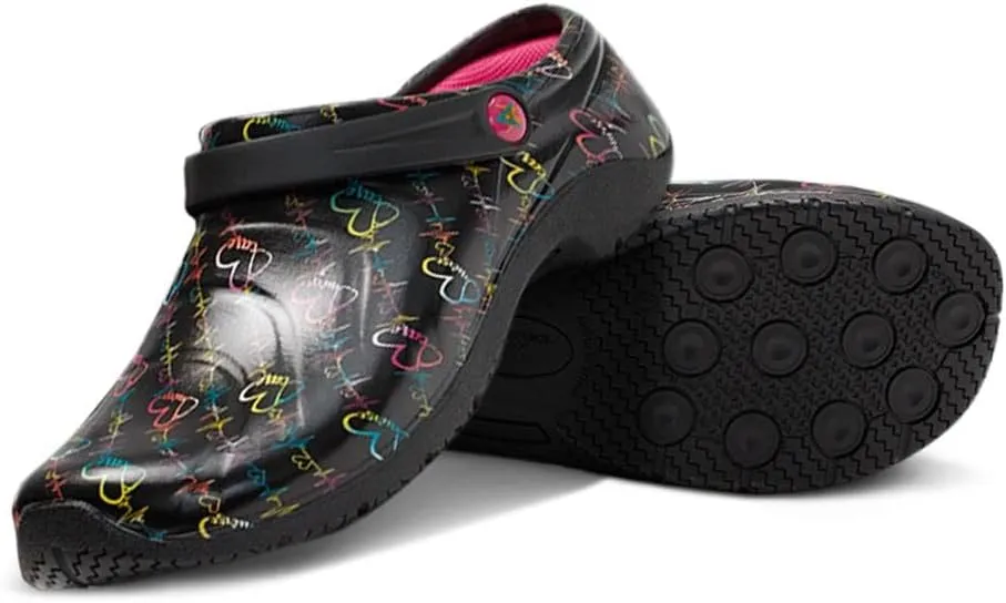 Anywear Zone Nursing Clogs for Women and Men - Lightweight Slingback Non-Slip Work Shoes with Exceptional EVA Cushioning, Ventilated Insoles