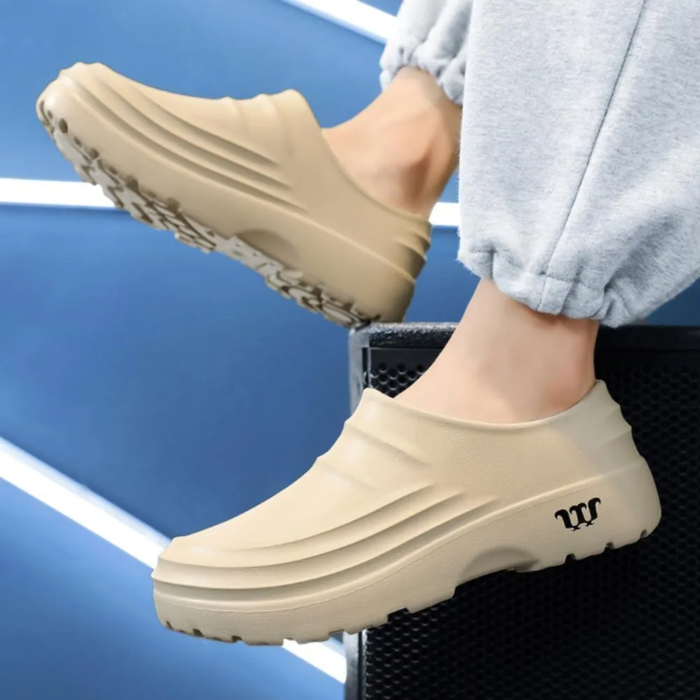 Armadillo Chef Shoes Women Men Non-Slip Oil Resistant Kitchen Work Clogs,Breathable Waterproof Lightweight Safety