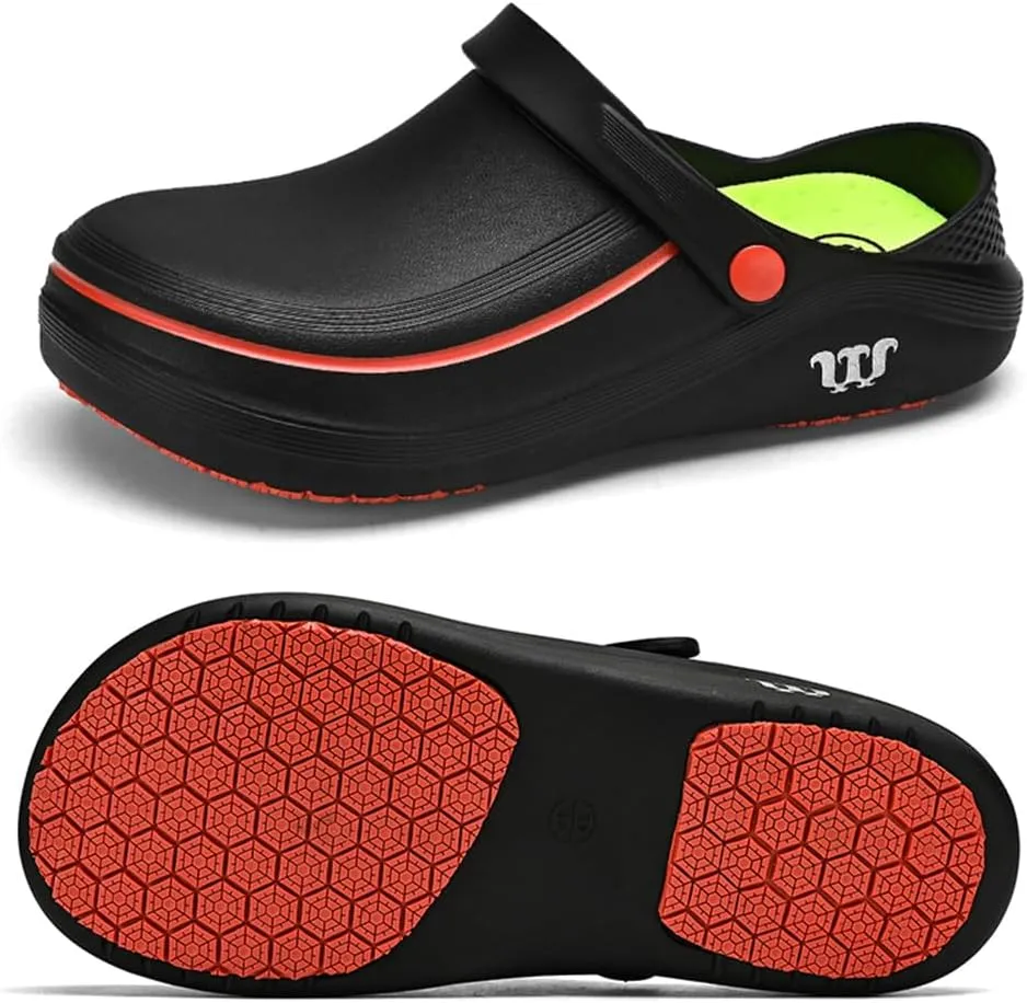 Armadillo Clogs for Men Women,Armadillo Chef Shoes Waterproof Work Shoes for NurseSafety Oil Resistant Clogs