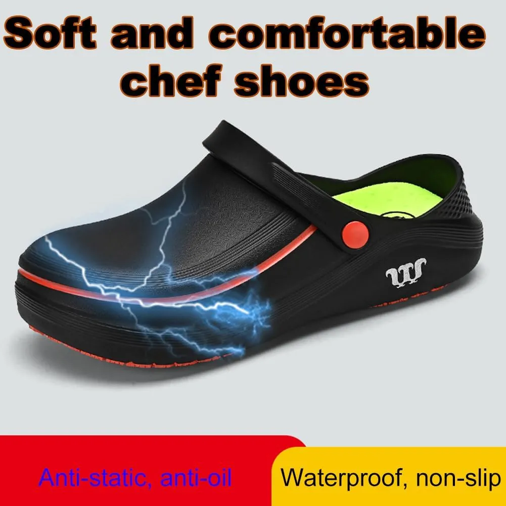 Armadillo Clogs for Men Women,Armadillo Chef Shoes Waterproof Work Shoes for NurseSafety Oil Resistant Clogs