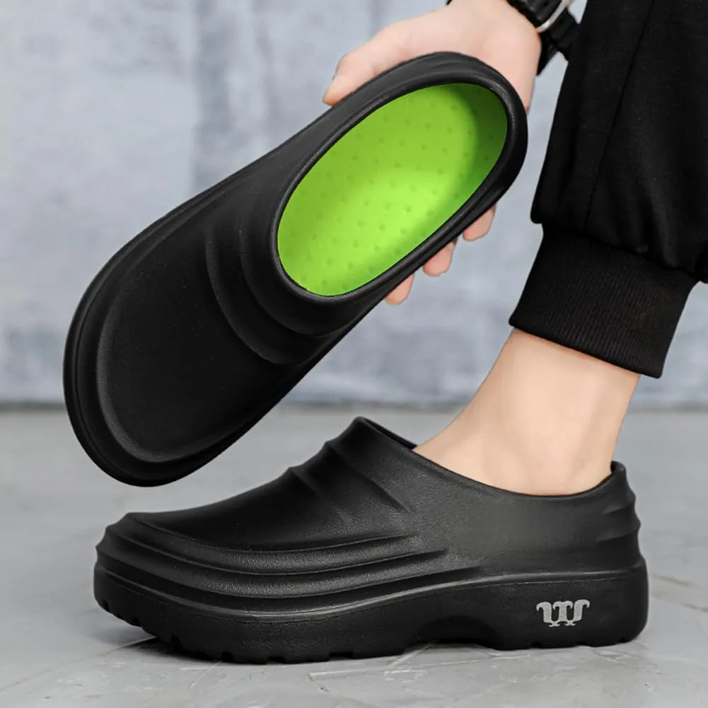 Armadillo Clogs for Men Women,Armadillo Chef Shoes Waterproof Work Shoes for NurseSafety Oil Resistant Clogs
