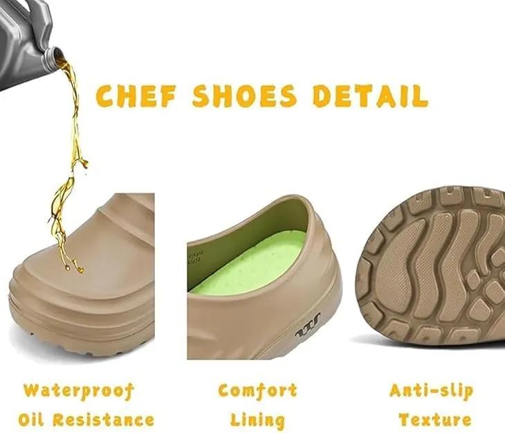 Armadillo Clogs for Women Men, Armadillo Chef Shoes Slip Resistant, Comfort Lightweight and Waterproofs