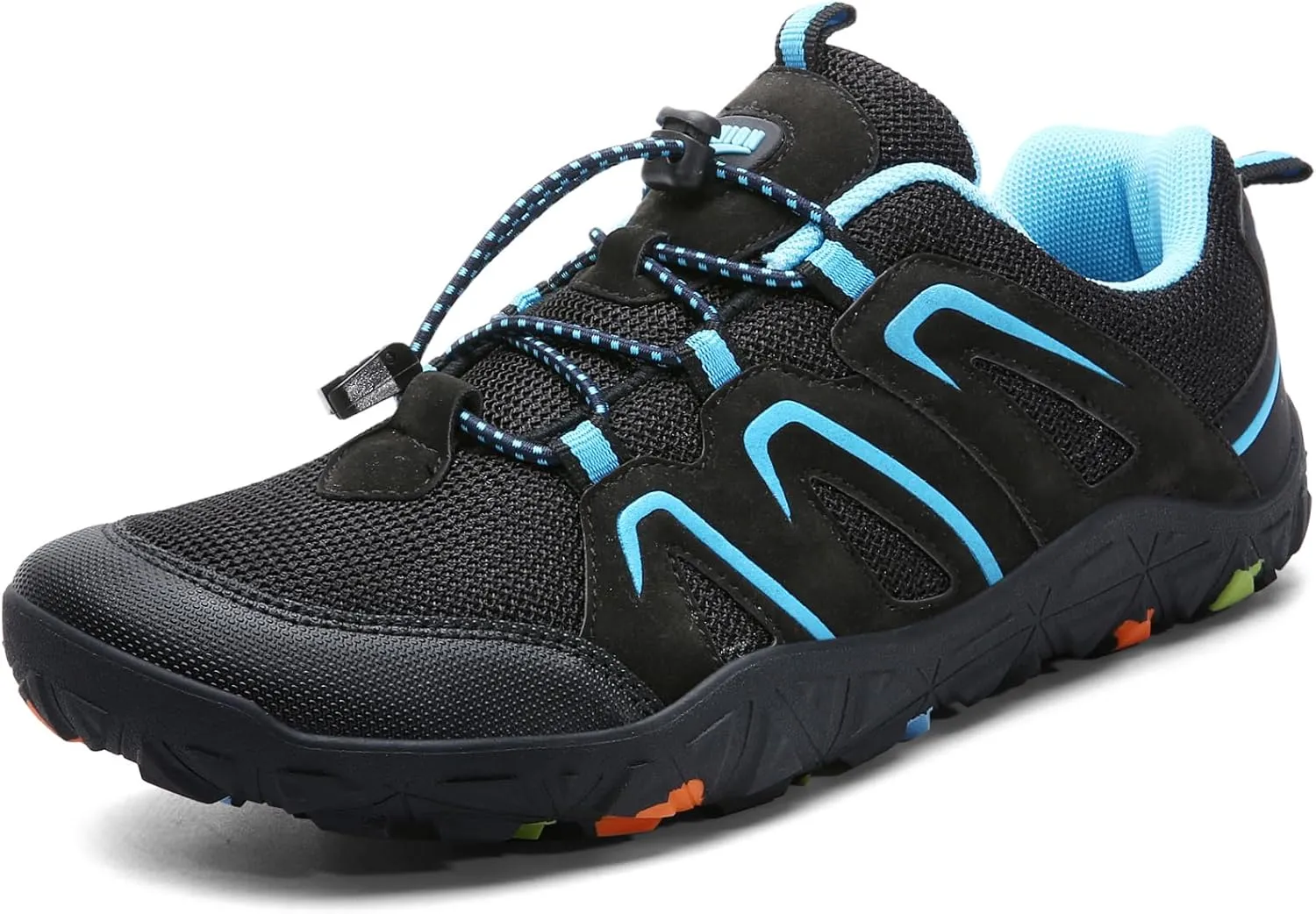 ASHION Boys Running Shoes | Barefoot Shoes | Wide Toe Box | Lightweight Athletic Walking Hiking Sneakers