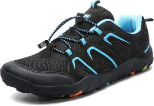 ASHION Boys Running Shoes | Barefoot Shoes | Wide Toe Box | Lightweight Athletic Walking Hiking Sneakers