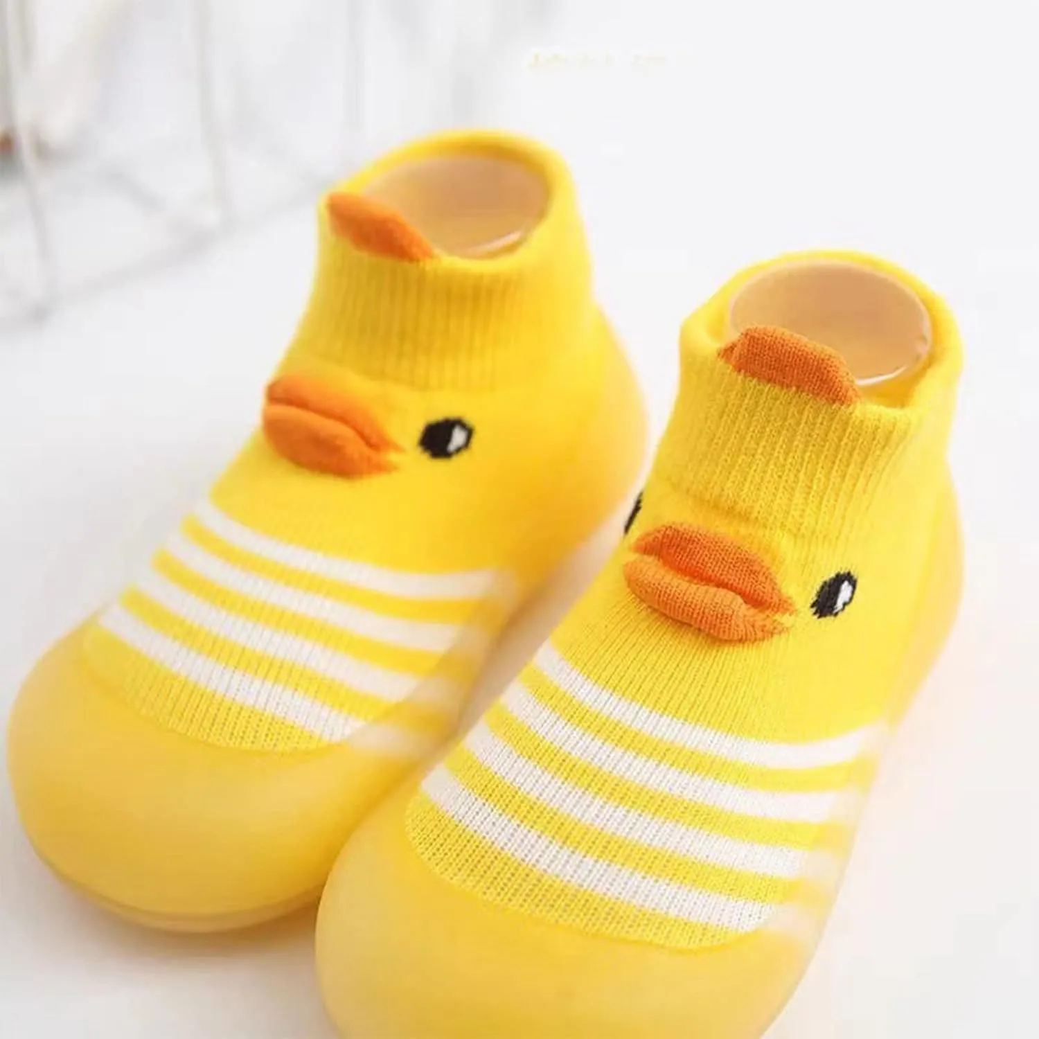 Baby Girl Shoes Autumn Children Toddler Shoes Boys and Girls Floor Sports Socks Shoes Solid Color Light and Cute B