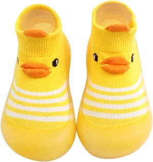 Baby Girl Shoes Autumn Children Toddler Shoes Boys and Girls Floor Sports Socks Shoes Solid Color Light and Cute B