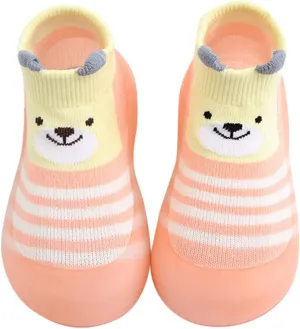 Baby Girl Shoes Children Todller Shoes Baby Boys Girls Non Slip Flat Socks Shoes Lightweight Comfortable Cute Cute B