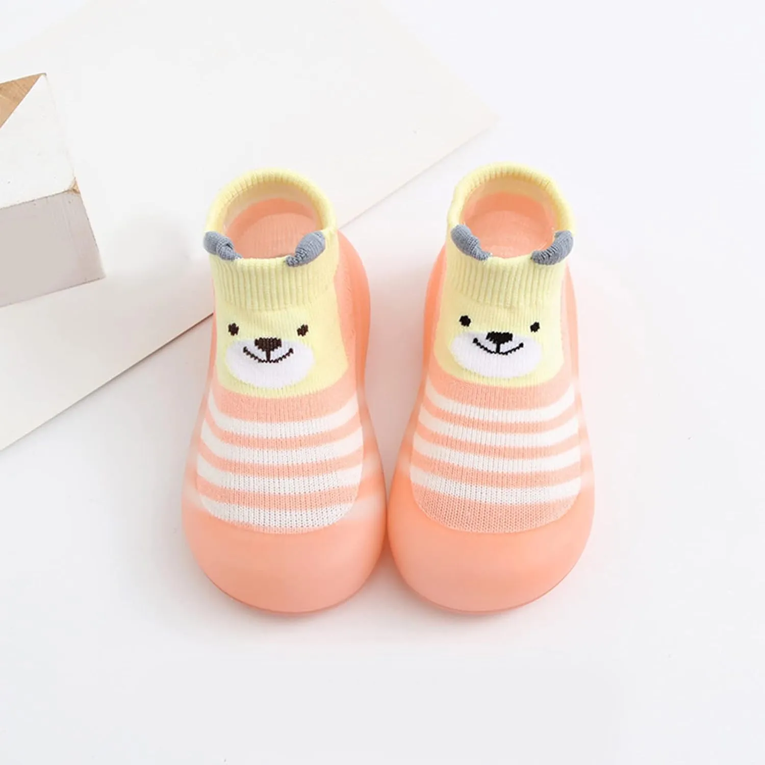 Baby Girl Shoes Children Todller Shoes Baby Boys Girls Non Slip Flat Socks Shoes Lightweight Comfortable Cute Cute B