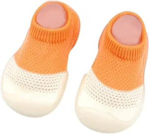 Baby Girl Shoes,Baby Girl Shoes Sock Shoes Anti-Slip Fuzzy Slipper Breathable Home Work Shoes 0-3 Years