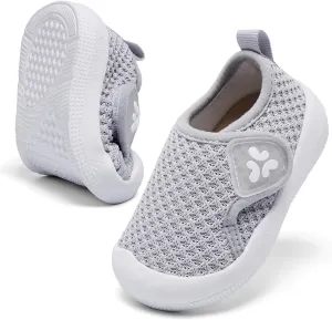 Baby Shoes Infant Boys Girls First Walker Shoes Baby Walking Shoes Lightweight Breathable Sneakers with Non-Slip Soles 0-24 Months