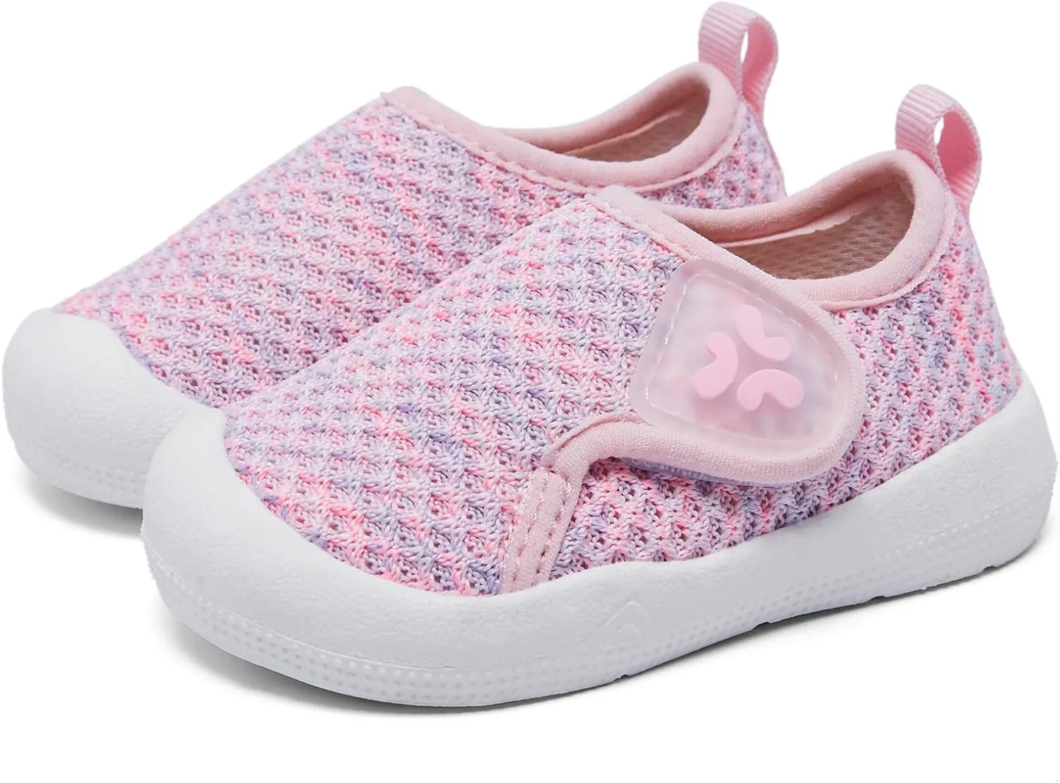 Baby Shoes Infant Boys Girls First Walker Shoes Baby Walking Shoes Lightweight Breathable Sneakers with Non-Slip Soles 0-24 Months