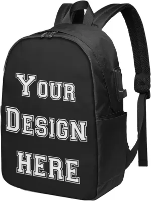 Backpack Large-capacity Casual Travel Laptop Bags Design Text Photo Logo Personalized Backpacks,Large