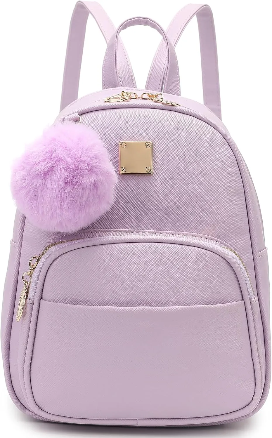BAG WIZARD Mini Backpack Purse for Girls Teen Purses Vegan Leather Small Backpacks Bag