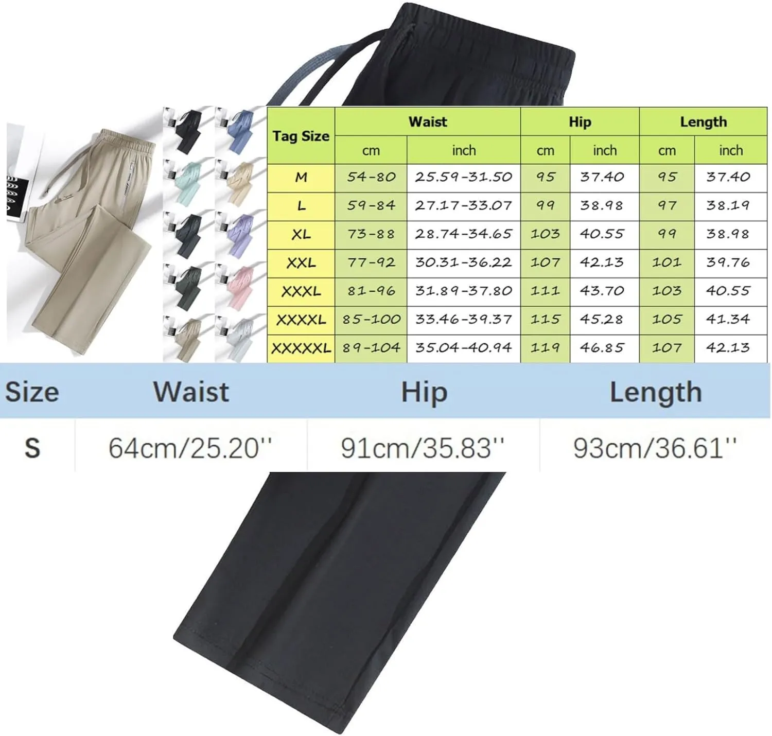 Beeswan Pants for Women High Waist Ultra Stretch Active Breathable Pants Quick Drying Stretchy Trousers Unisex 2025