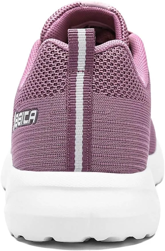 Beita Womens Running Shoes Non Slip Walking Sneakers Breathable Sports Shoes for Gym Travel Work