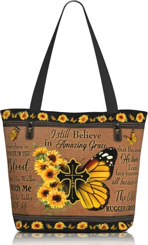Bible Tote Bags For Women Christian Gifts For Women Church Bags Christian Tote Bag Faith Gifts For Mother'S Day
