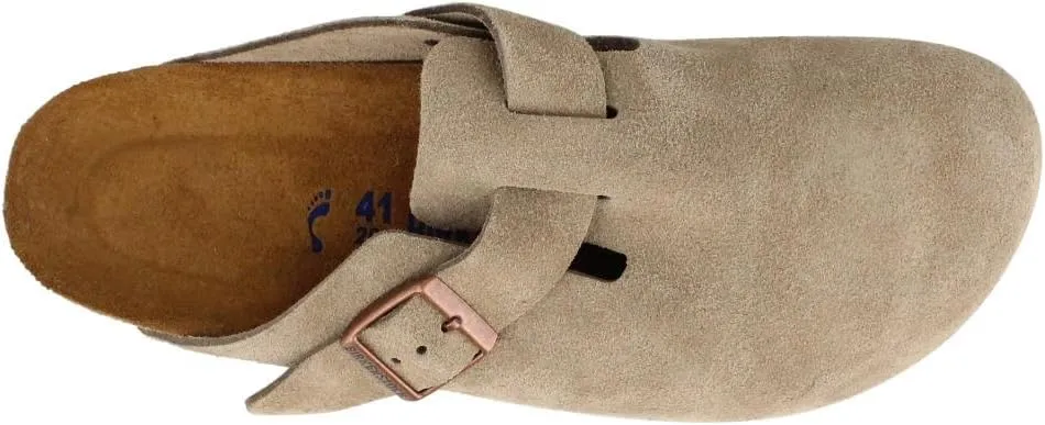 Birkenstock Boston Suede Clogs