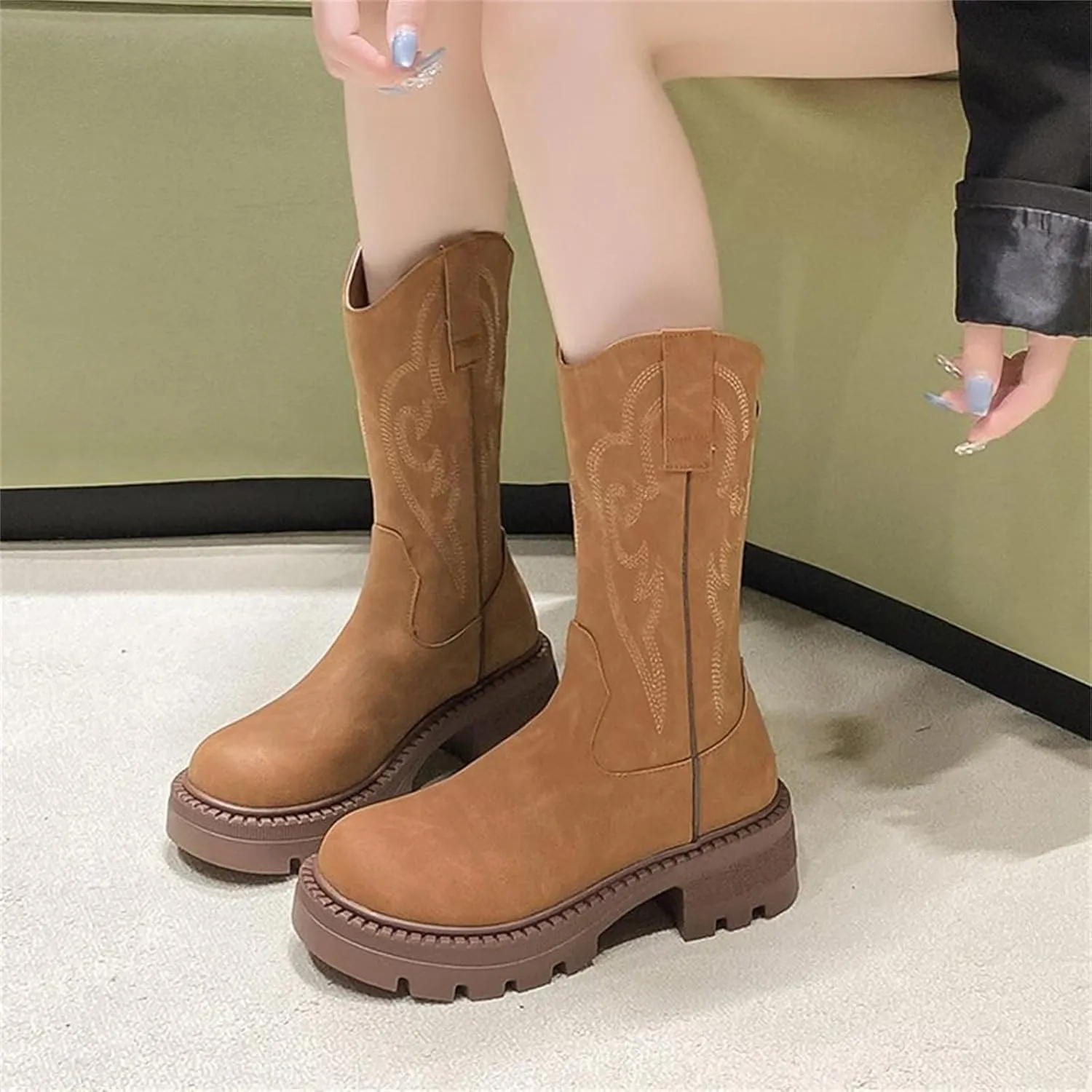 Black Booties for Women Ankle Rain Boots Going Out Boots for Women Women Wide Width Boots Black Ankle Boots with Heels White Booties Women Wide Width