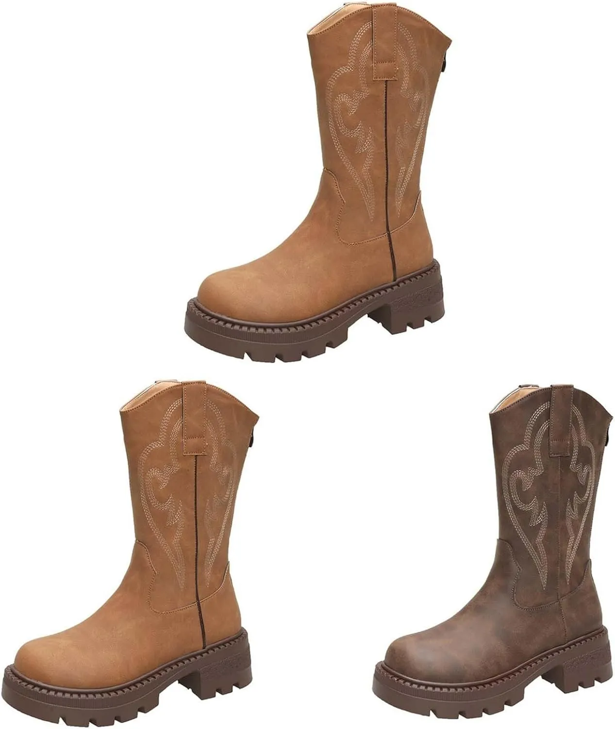 Black Booties for Women Ankle Rain Boots Going Out Boots for Women Women Wide Width Boots Black Ankle Boots with Heels White Booties Women Wide Width