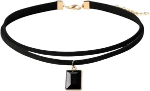 Black Punk Gothic Chokers Necklaces for Women Flower Velvet Lace Chokers Lady Geometric Collar Necklaces Fashion Pendant Jewelry
