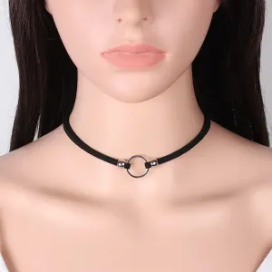 Black Velvet Punk Chokers Necklaces for Women Gothic Collar Necklaces Golden Chokers Fashion Jewelry