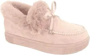 Boots For Women Ankle Booties With Fur Lined Winter Snow Boots Warm Comfortable Non Slip Short Booties Loafers Shoes