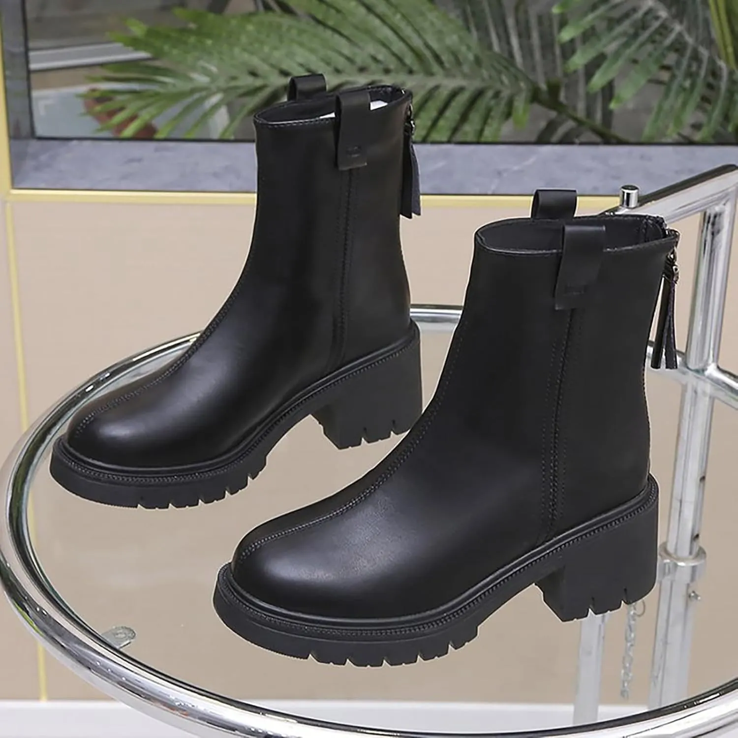 Botines Para Mujer Grey Boots for Women Fall Ankle Boots Brown Booties Women Womens Ankle Boots Wide Width Low Heel Womens Fall Cutout Booties Ankle Heels