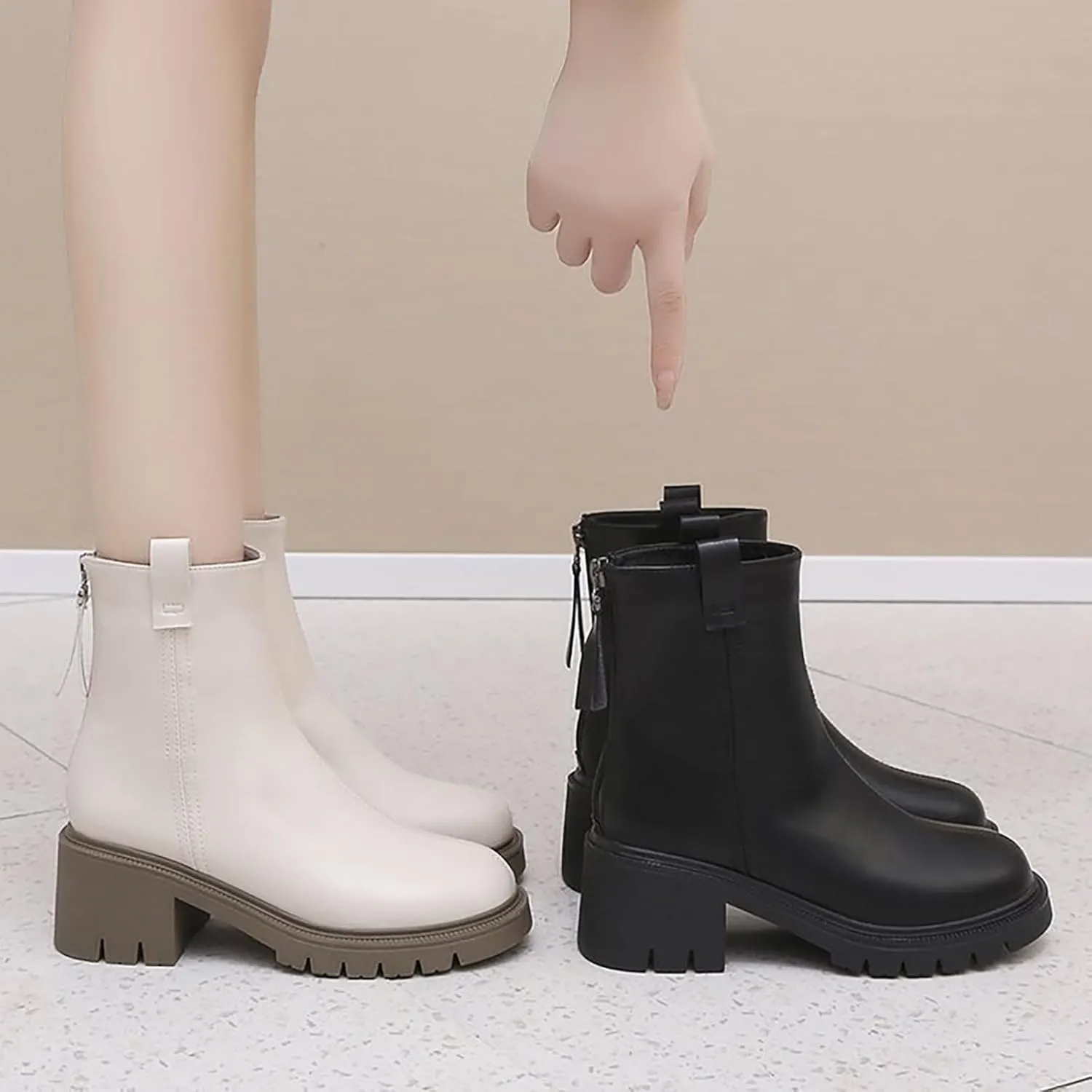 Botines Para Mujer Grey Boots for Women Fall Ankle Boots Brown Booties Women Womens Ankle Boots Wide Width Low Heel Womens Fall Cutout Booties Ankle Heels
