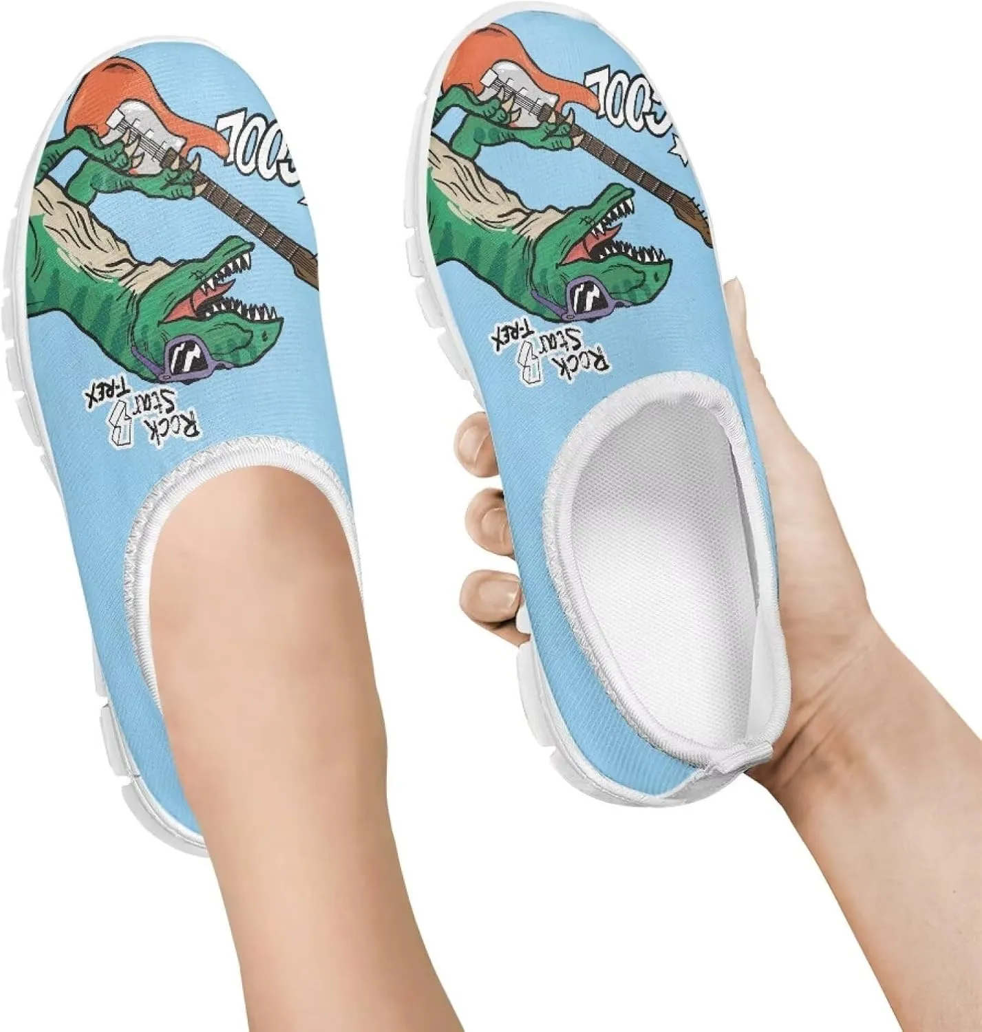 Boys Cool Slip-On Flat Lightweight Shoes Walking Casual Comfortable Travel Outdoor School Shoes Big Kids US Size 11-15