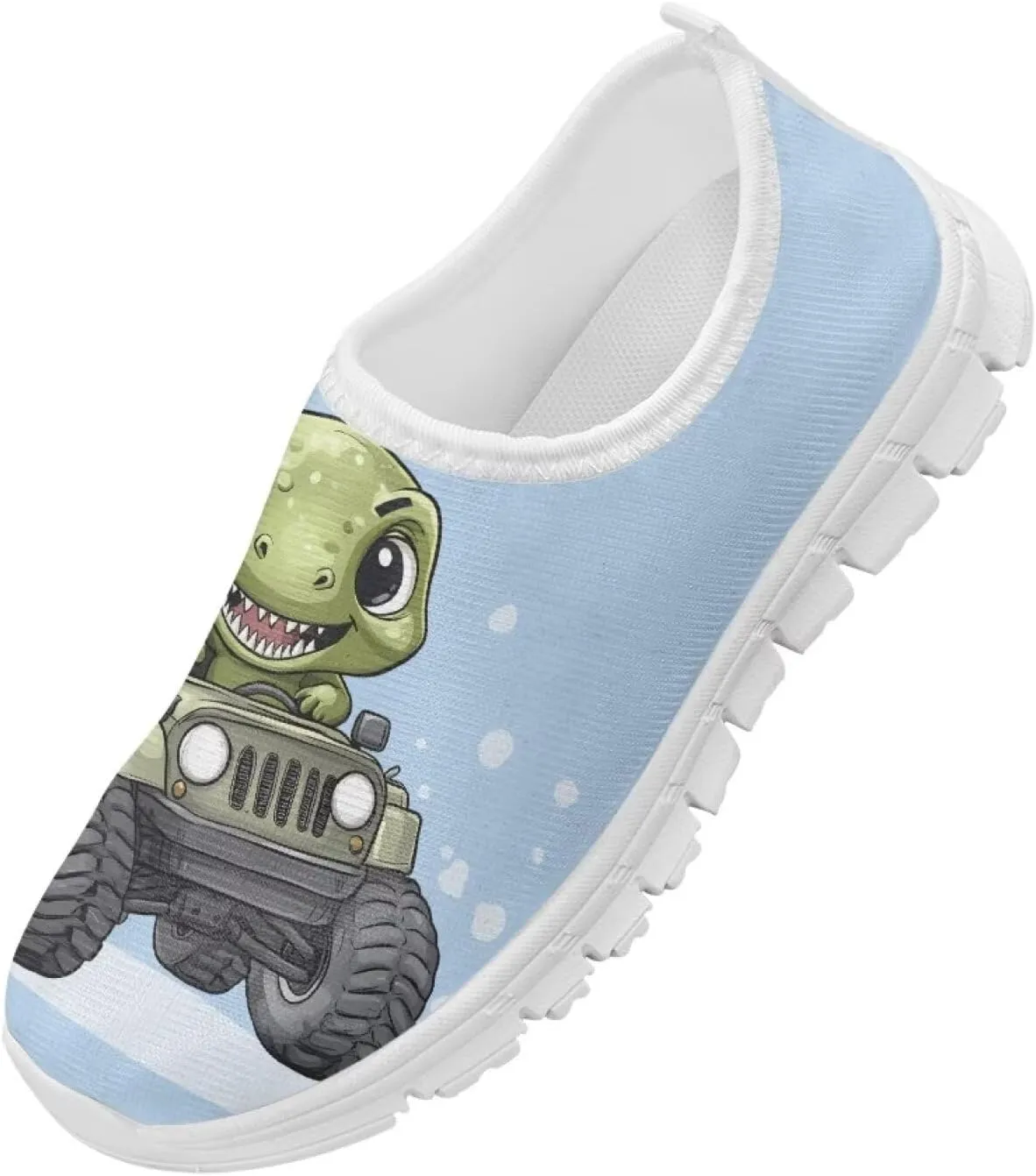 Boys Cool Slip-On Flat Lightweight Shoes Walking Casual Comfortable Travel Outdoor School Shoes Big Kids US Size 11-15