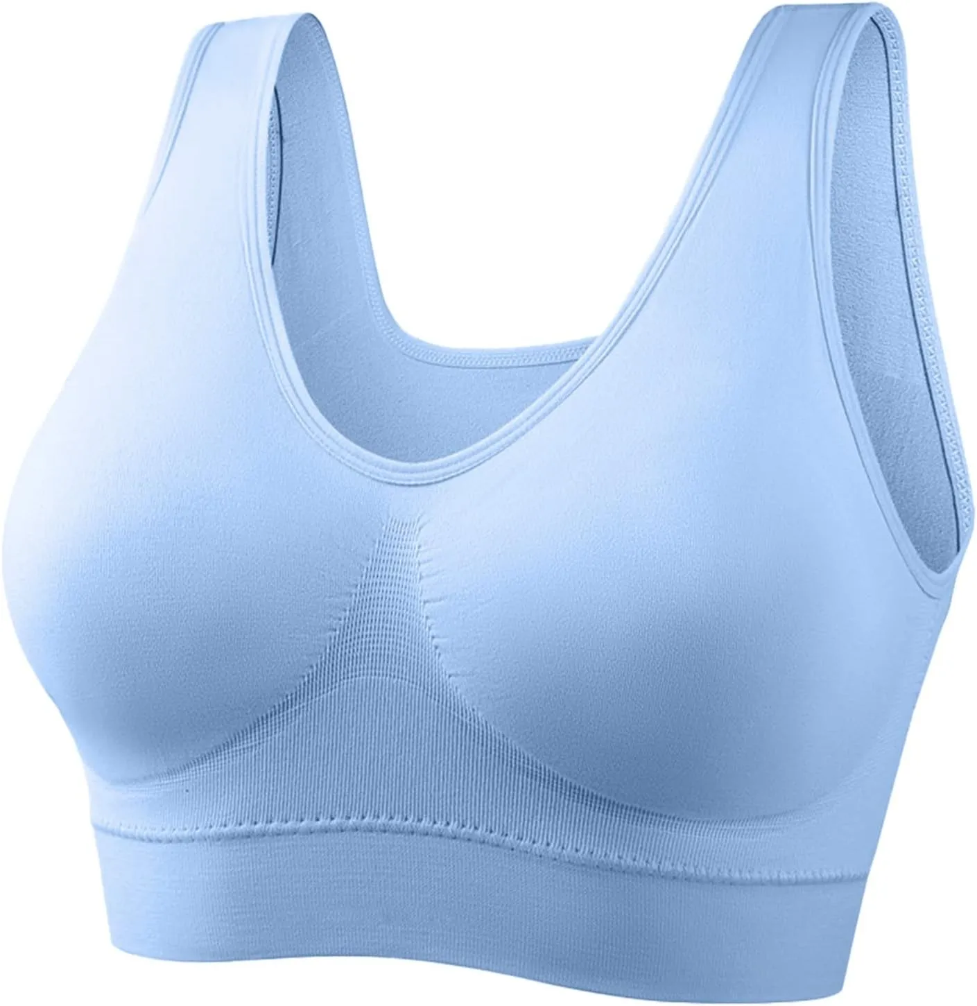 Bras for Women Large Size Underwear No Steel Ring Thin Bra Sports Yoga Underwear No Binding Underwear Purge Top