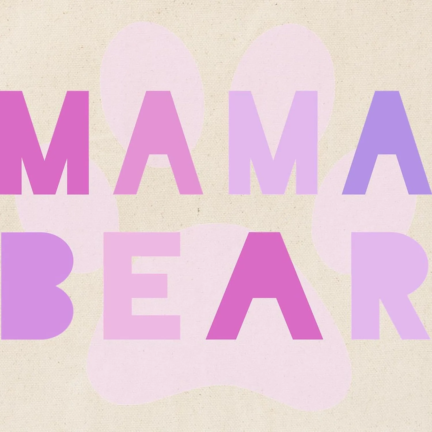 CafePress Mama Bear Tote Bag Reusable Natural Beige Canvas Shopping Bag