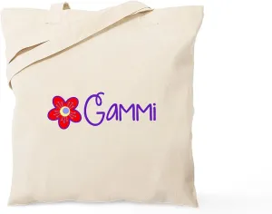 CafePress My Fun Gammi Tote Bag Reusable Natural Beige Canvas Shopping Bag