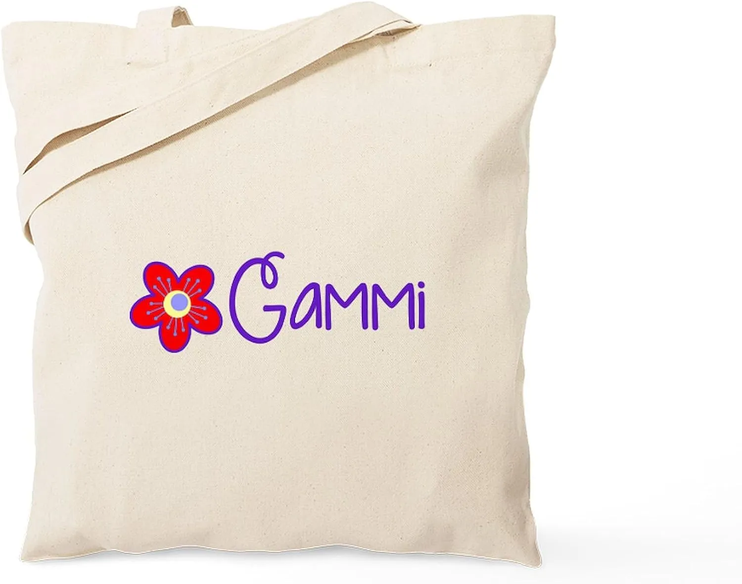 CafePress My Fun Gammi Tote Bag Reusable Natural Beige Canvas Shopping Bag