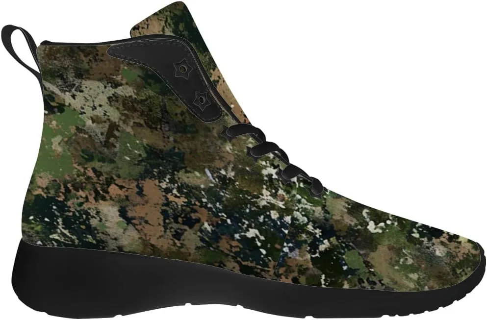 Camouflage Shoes for Men Women High Top Sneakers Gifts for Women Men