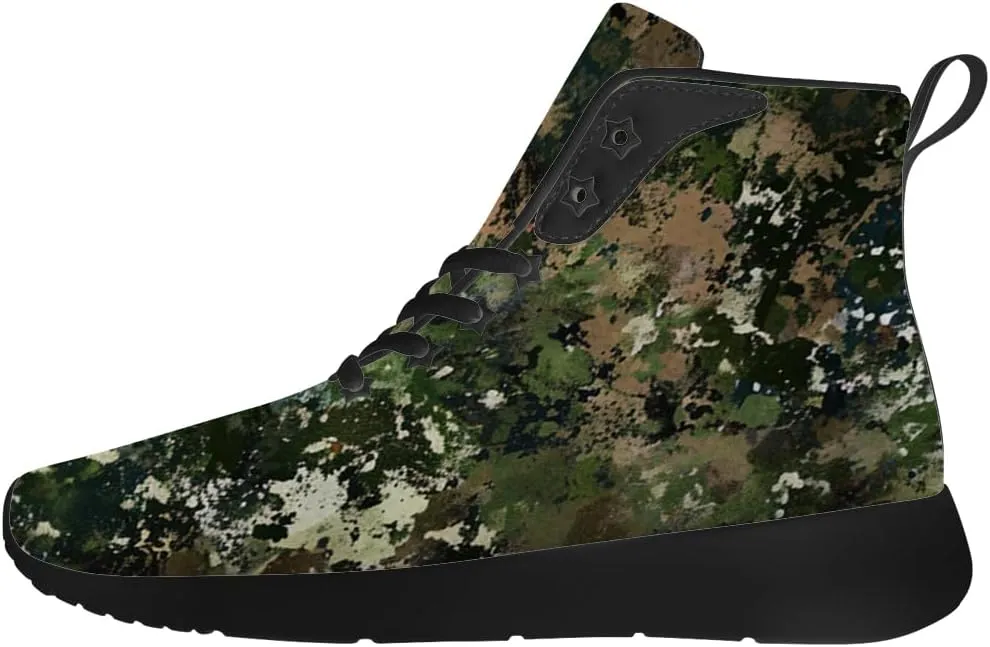 Camouflage Shoes for Men Women High Top Sneakers Gifts for Women Men