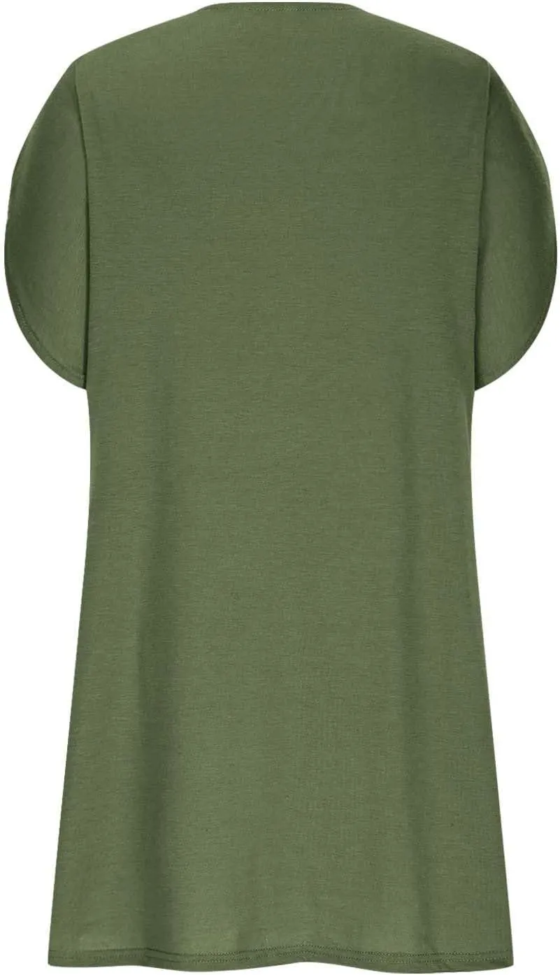 Casual Dresses for Women 2025 Solid V Neck Batwing Sleeve Mini Dress Summer Going Out Dress for Ladies