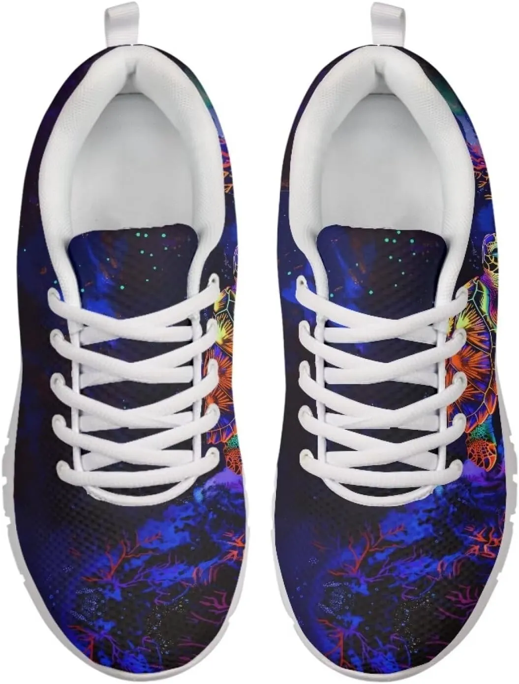 Casual Lace Up Sneakers for Women Sport Athletic Tennis Breathable Running Shoes