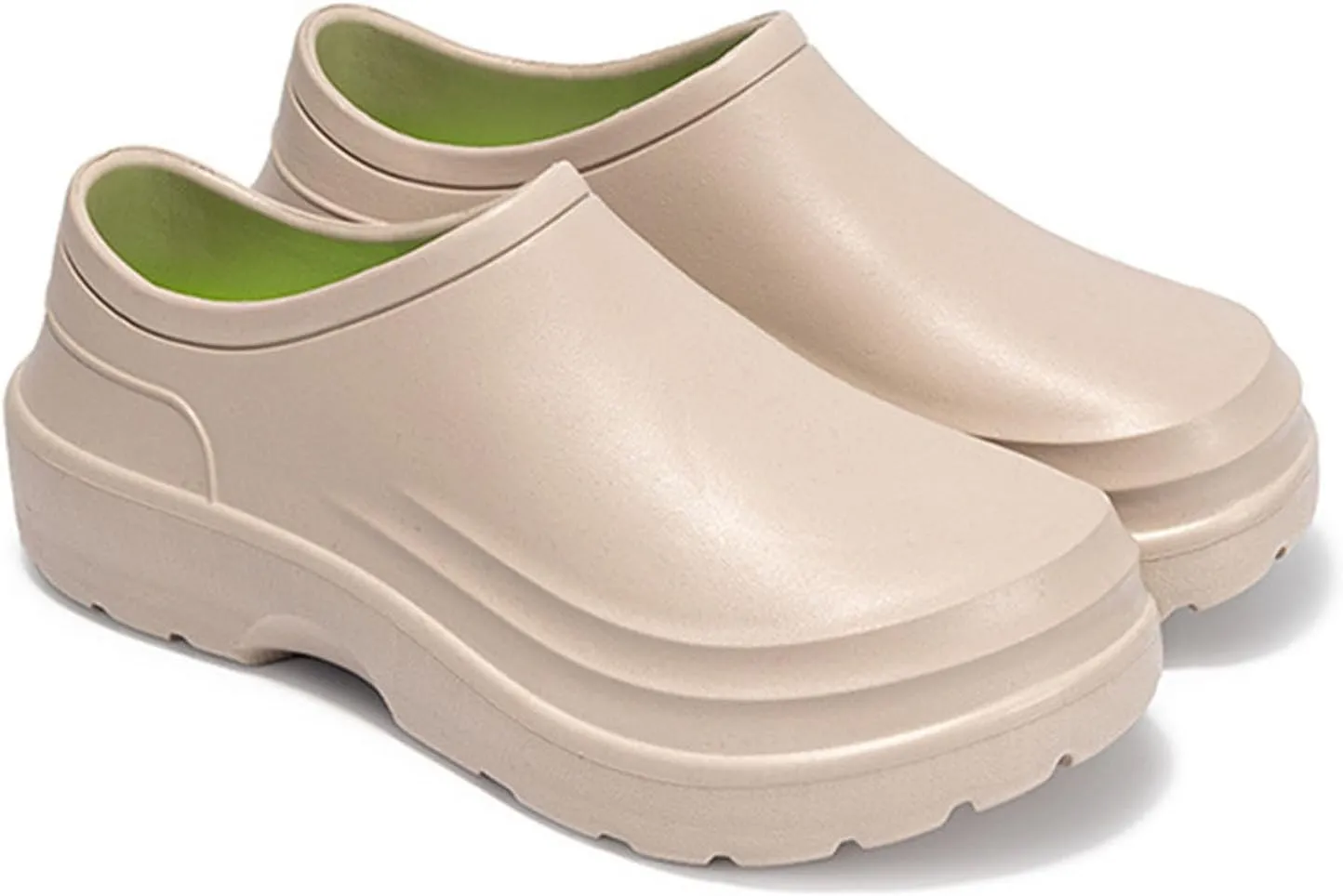 Chef Shoes Non Slip Clogs Work Kitchen Shoes Zapatos De Chef for Men Leather Slippers Size 11