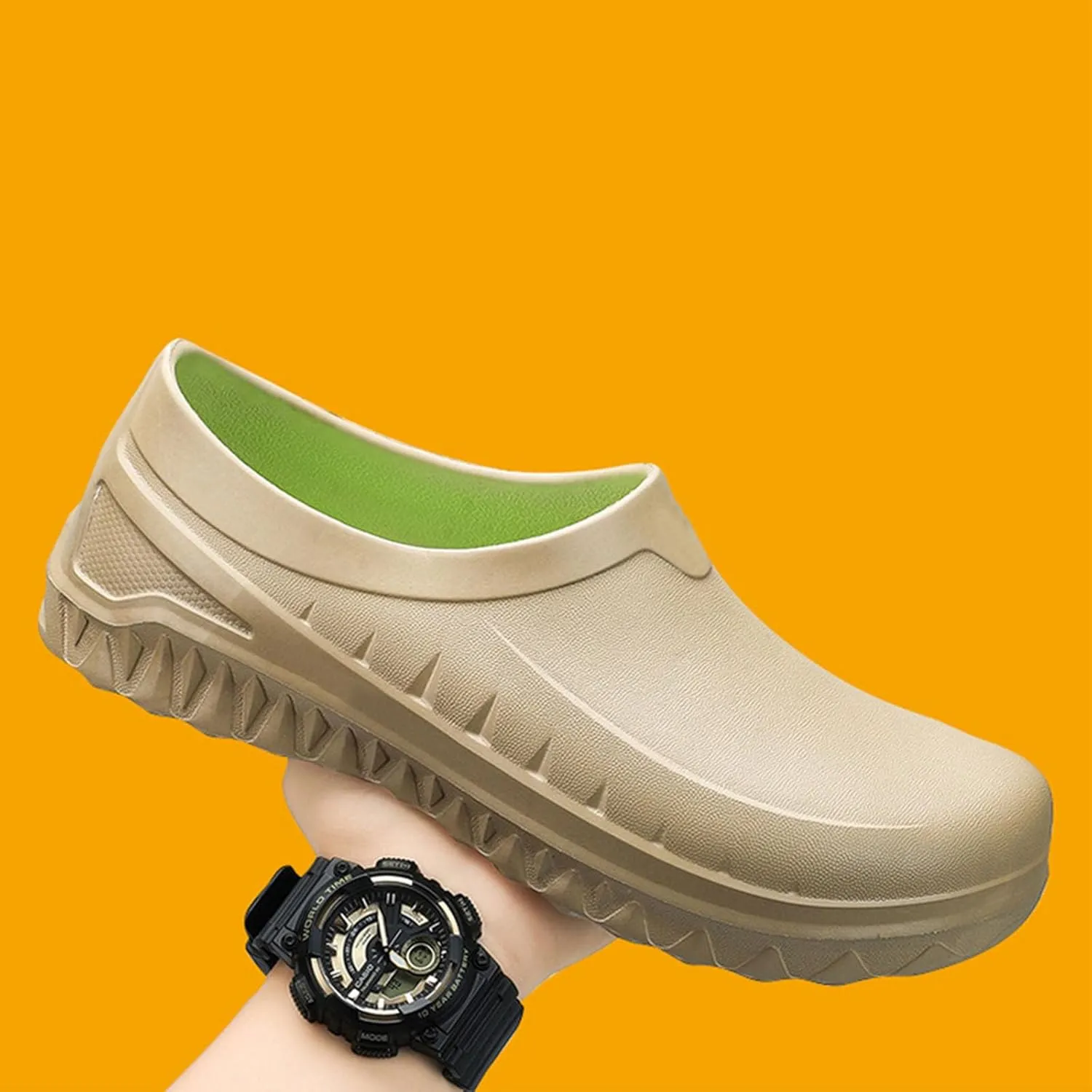 Chef Shoes Non Slip Clogs Work Kitchen Shoes Zapatos De Chef for Mens Slippers Size 15wide