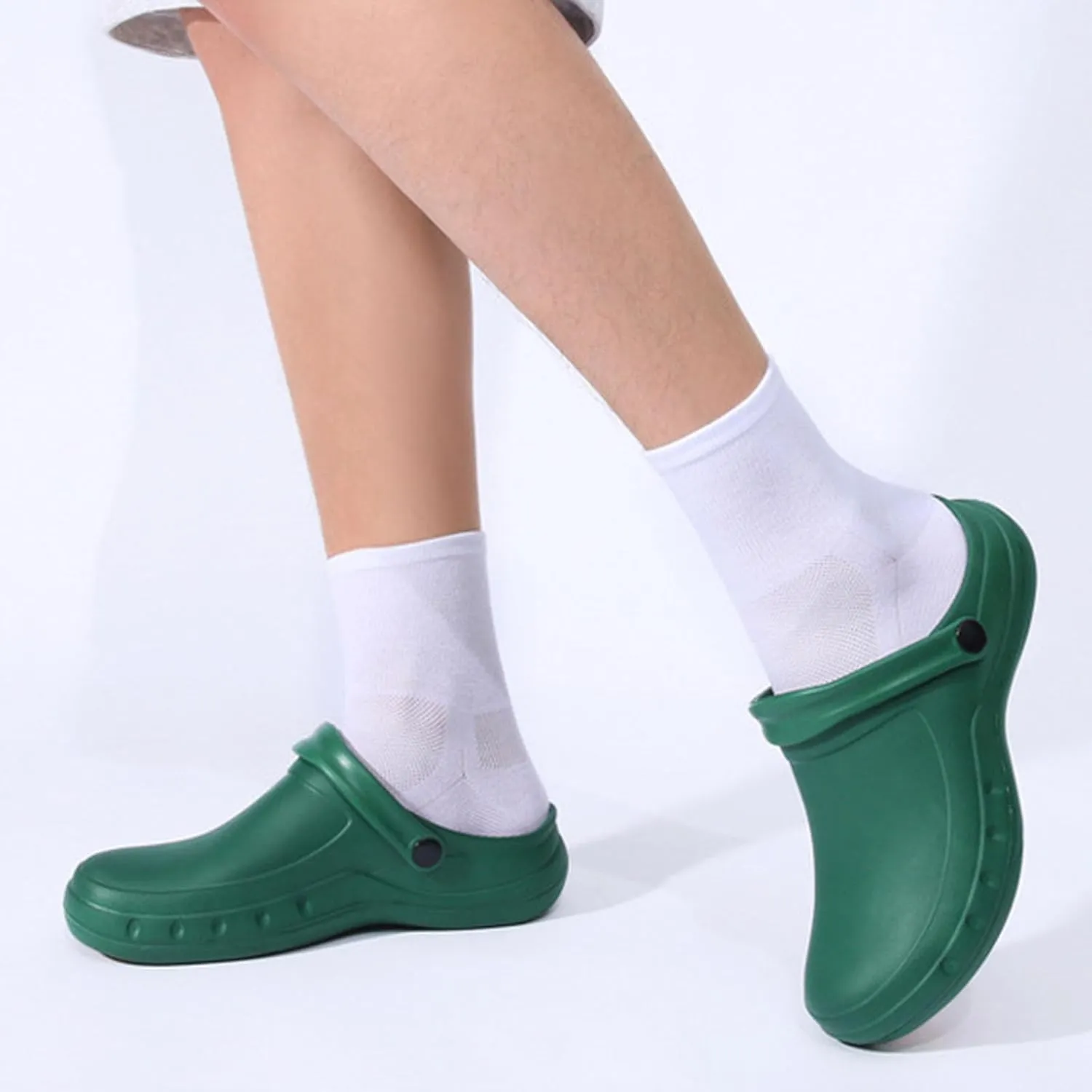 Chef Shoes Non Slip Clogs Work Shoes for Men Kitchen Zapatos De Chef for Mens Slipper Boots Size 14