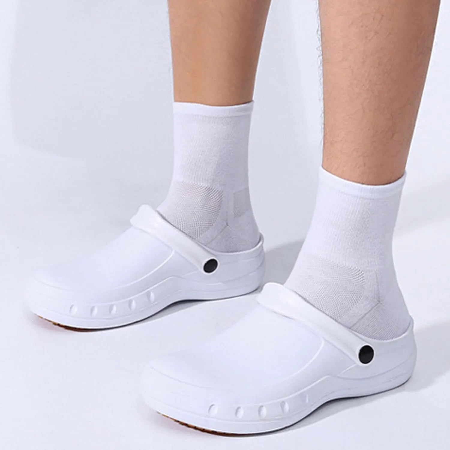Chef Shoes Non Slip Clogs Work Shoes for Men Kitchen Zapatos De Chef for Mens Slipper Boots Size 14