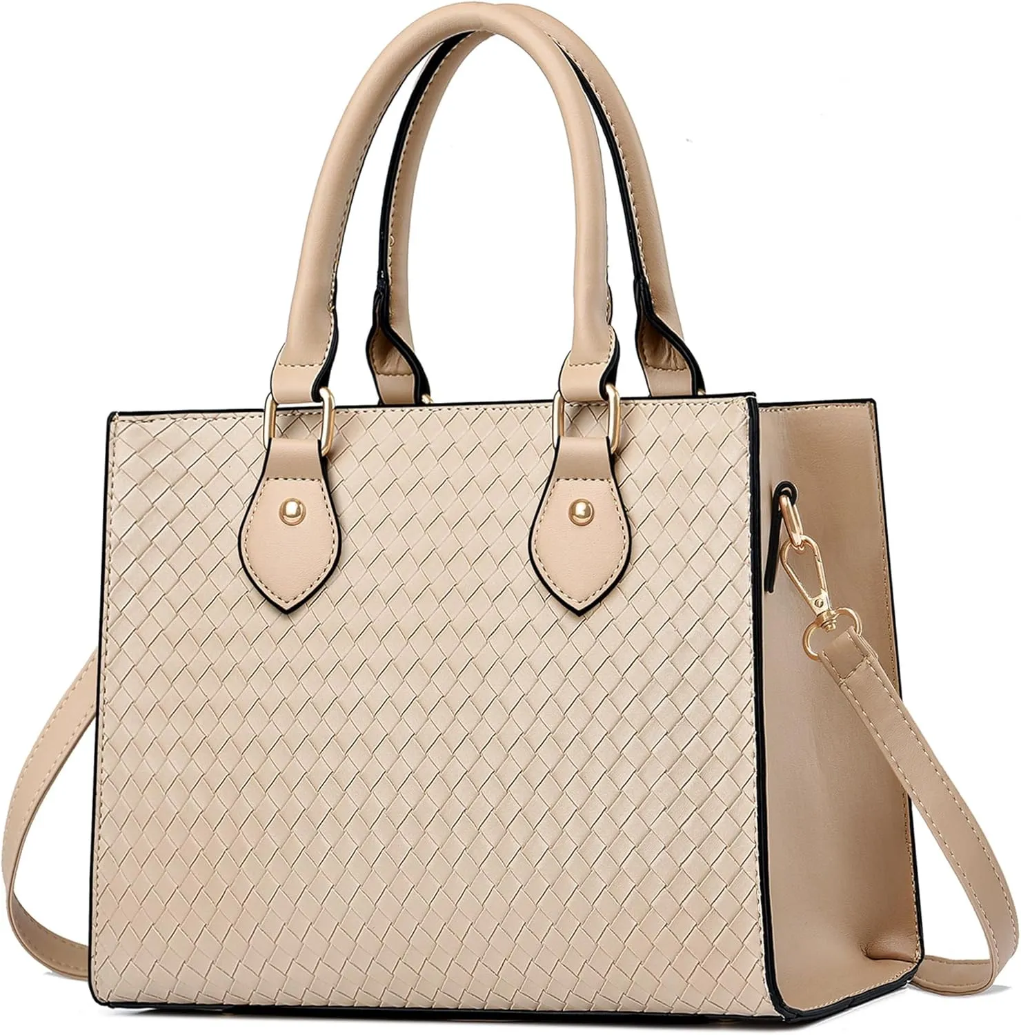 CHICAROUSAL Crossbody Purses and Handbags for Women PU Leather Tote Top Handle Satchel Shoulder Bags