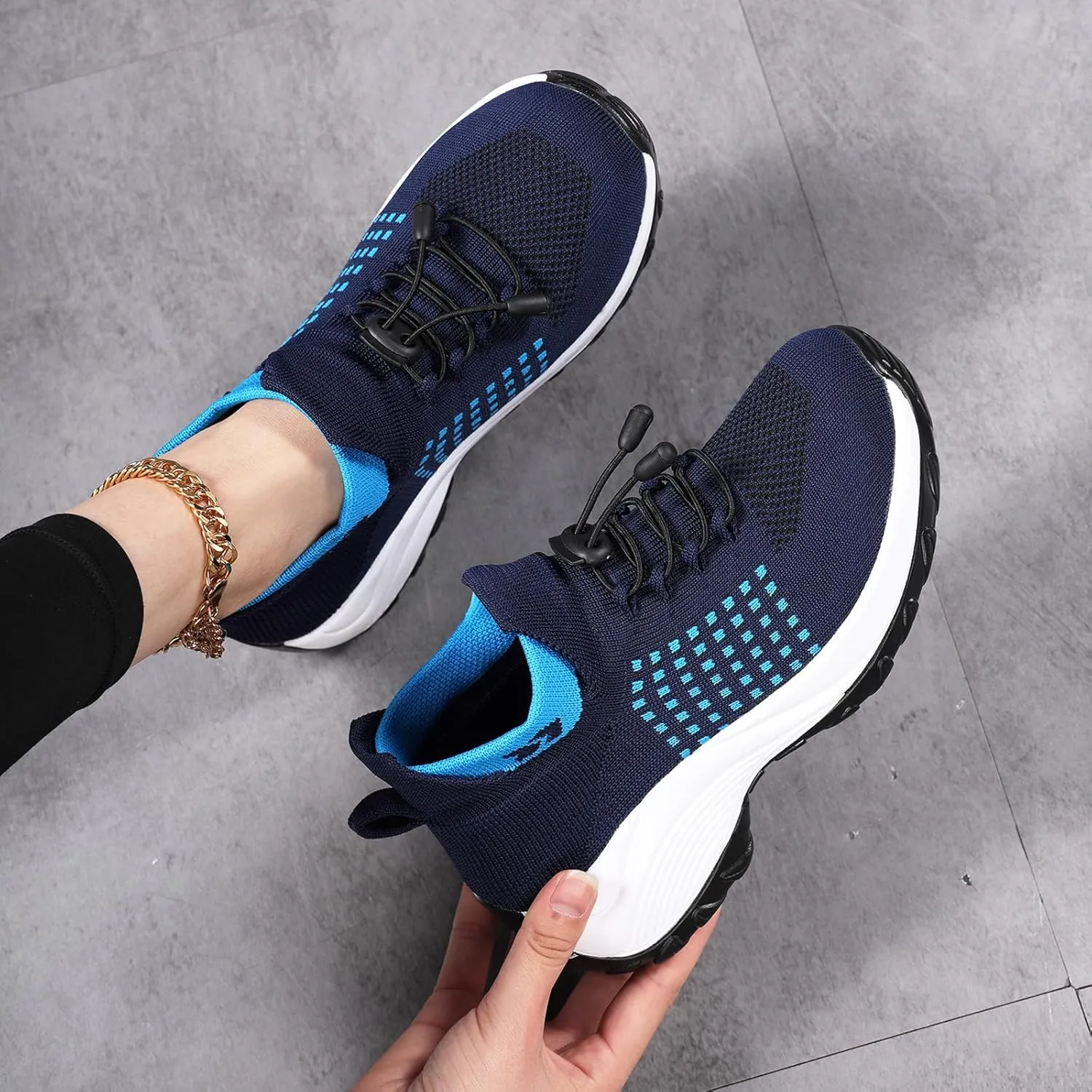 Comfort Wear Shoes for Women Men Fashion Comfortwear Orthopedic Shoe Ortho Breathable Shoes for Plantar Fasciitis Air Cushion Slip-On Orthopedic Diabetic Walking Shoes Orthofeet Sneakers