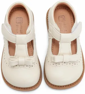 DADAWEN Girl's T-Strap School Uniform Dress Shoe Mary Jane Princess Flat