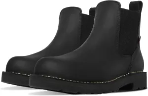 Danner 6 Bull Run Chelsea Work Boots for Men - Oiled Full-Grain Leather Upper with Mesh Lining, 3-Density Cushion Footbed, and Non Slip Wedge Outsole
